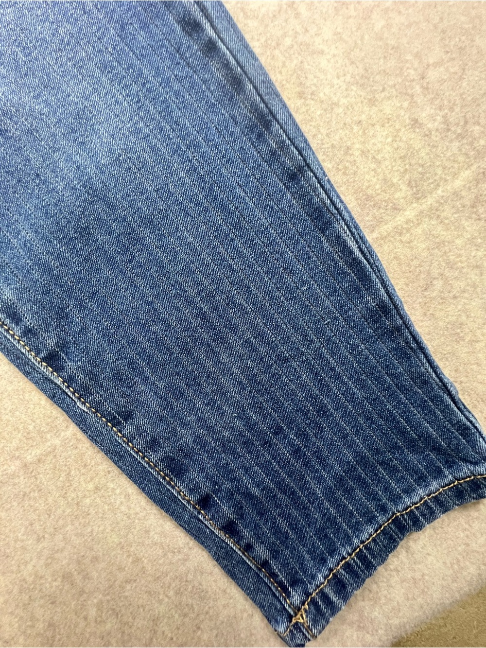 👖💙Curve Appeal High Rise Essential Skinny Pinstripe Jeans Size 12/31👖💙 - Picture 9 of 12